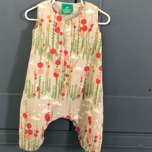 Little Green Radicals organic garden romper